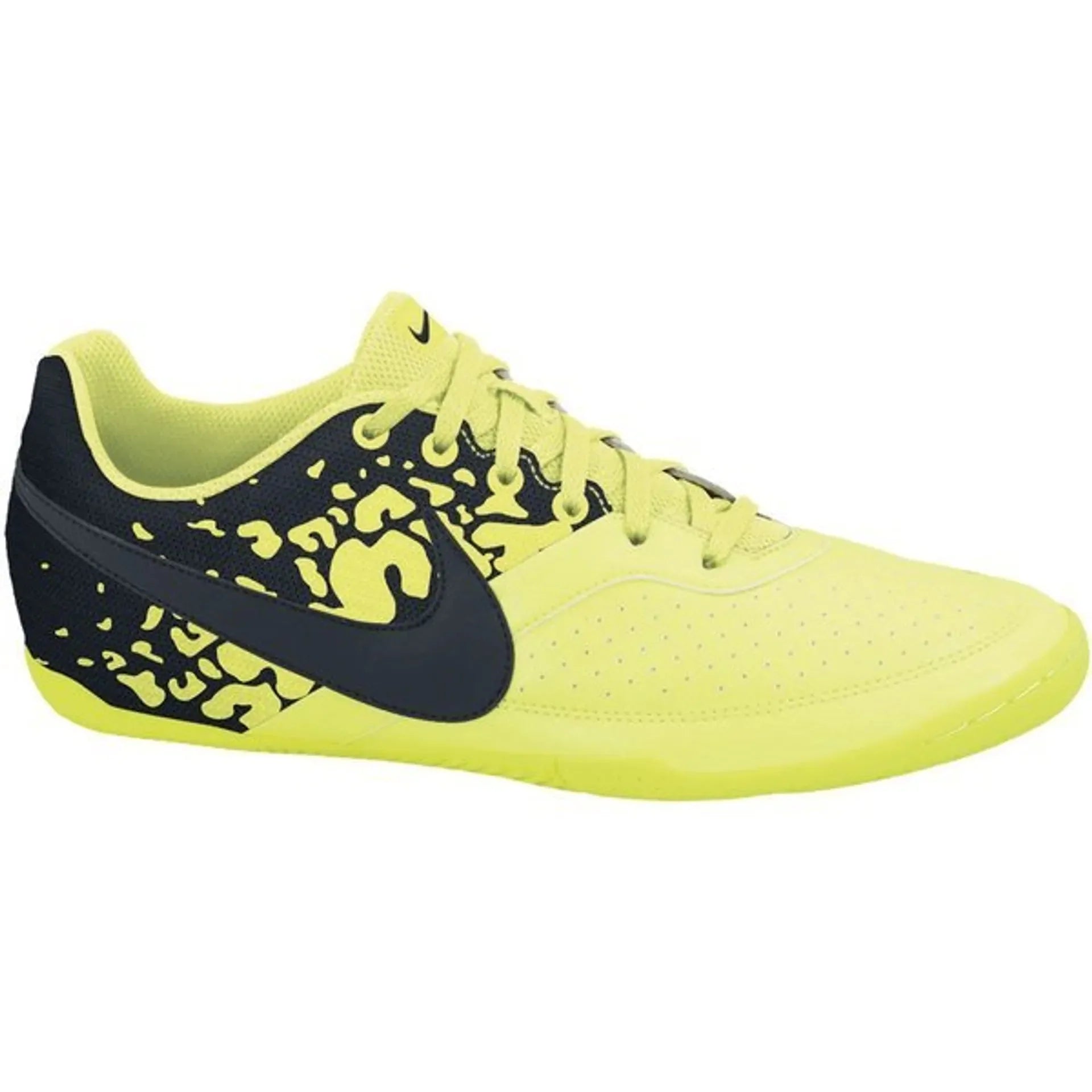 Nike JR Elastico II Indoor Soccer Shoes Volt Black