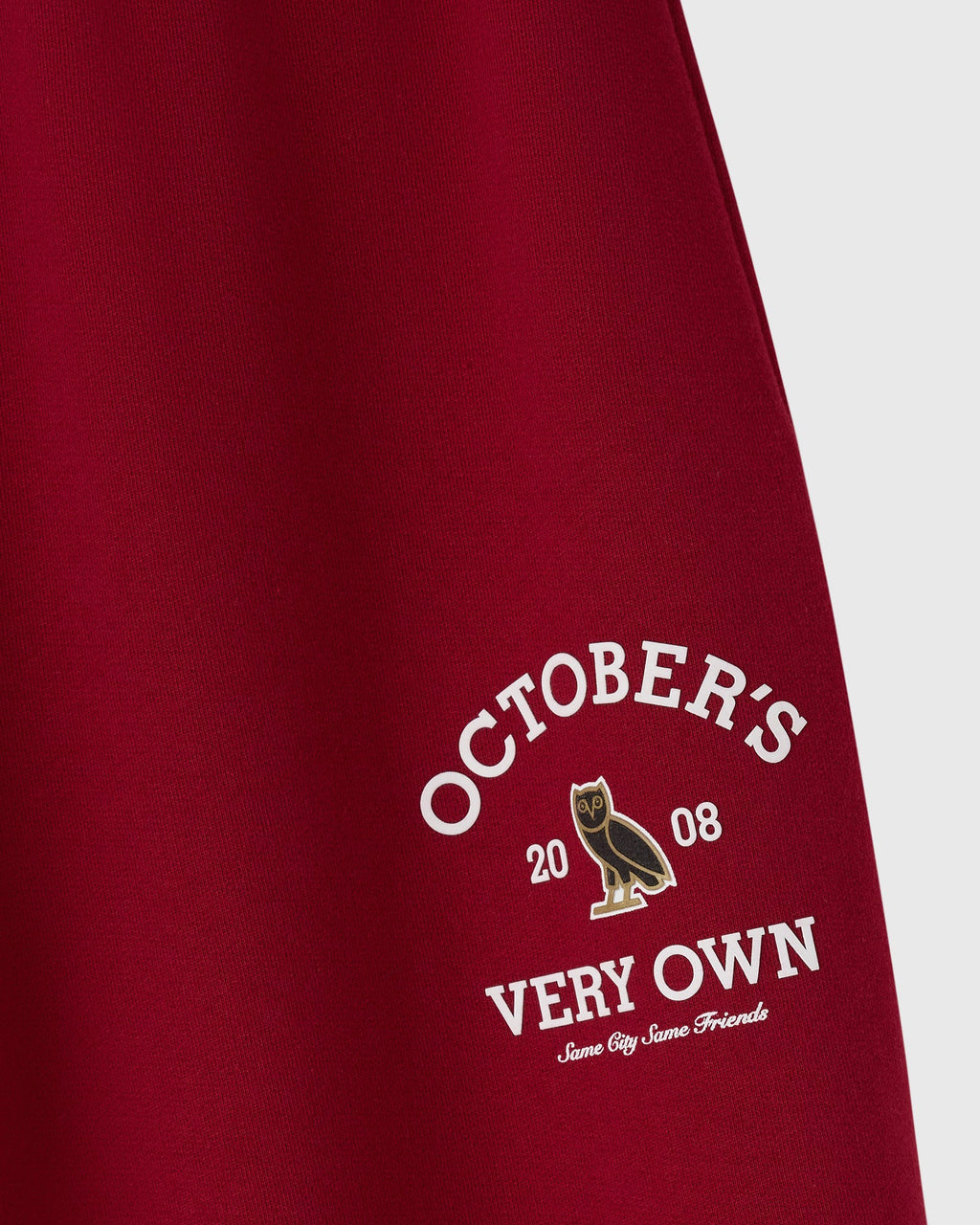 Collegiate Sweatpant Deep Red