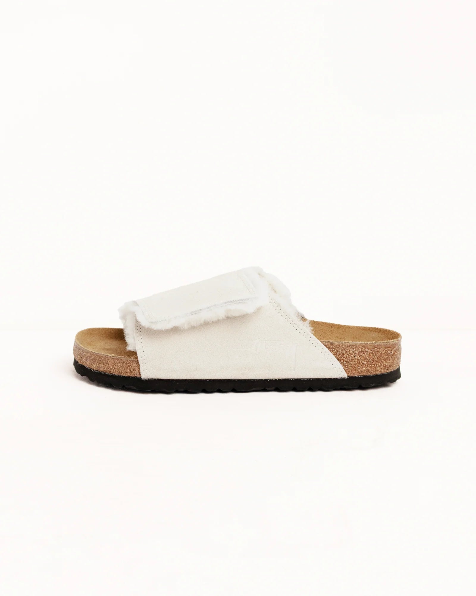 STÜSSY BIRKENSTOCK SOLANA SHEARLING SLIDE