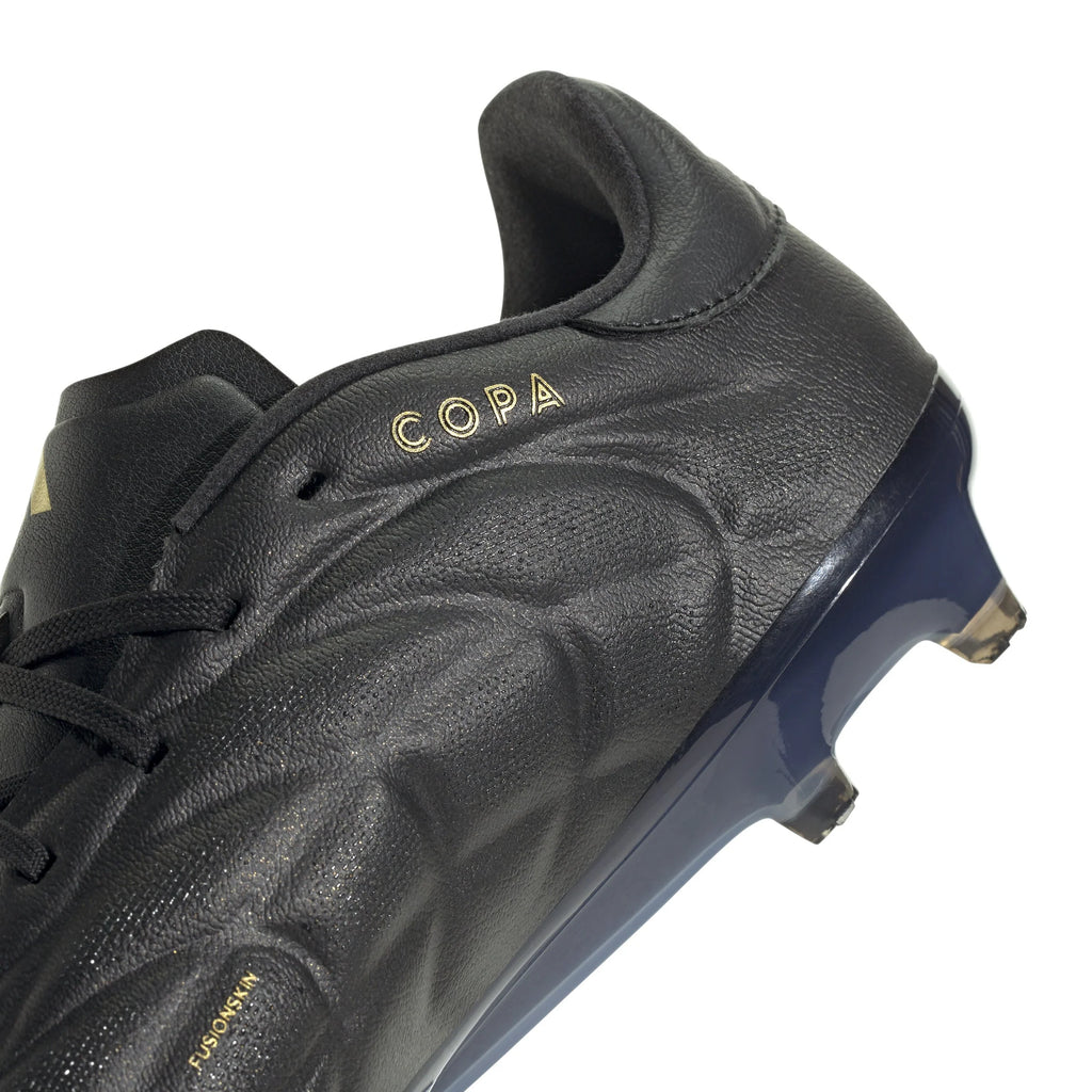 adidas Copa Pure 2 Elite FG Firm Ground Soccer Cleats Black Carbon Gold Metallic