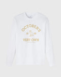 Collegiate Long Sleeve Tee White