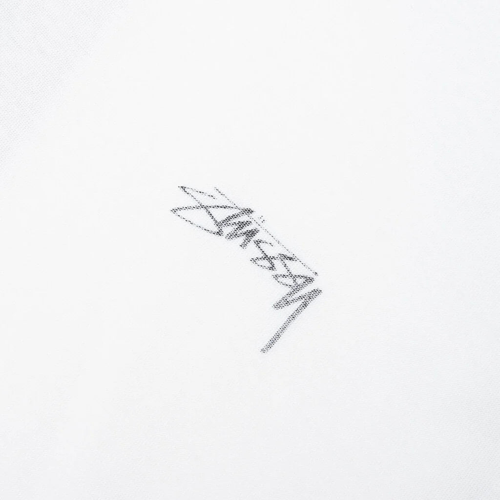 Lazy S S Tee White