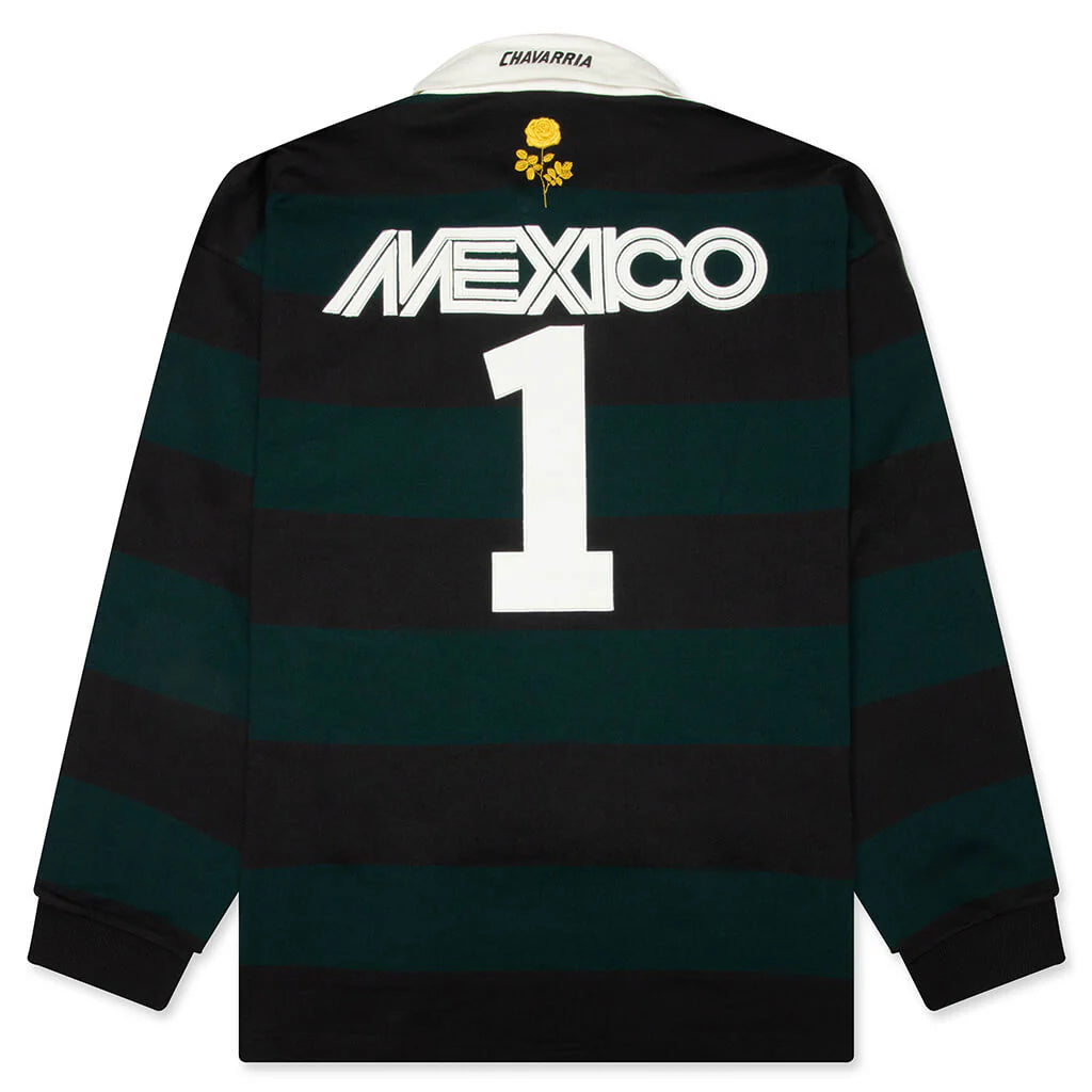 adidas Originals x Willy Chavarria Rugby Black Aurora Ivy