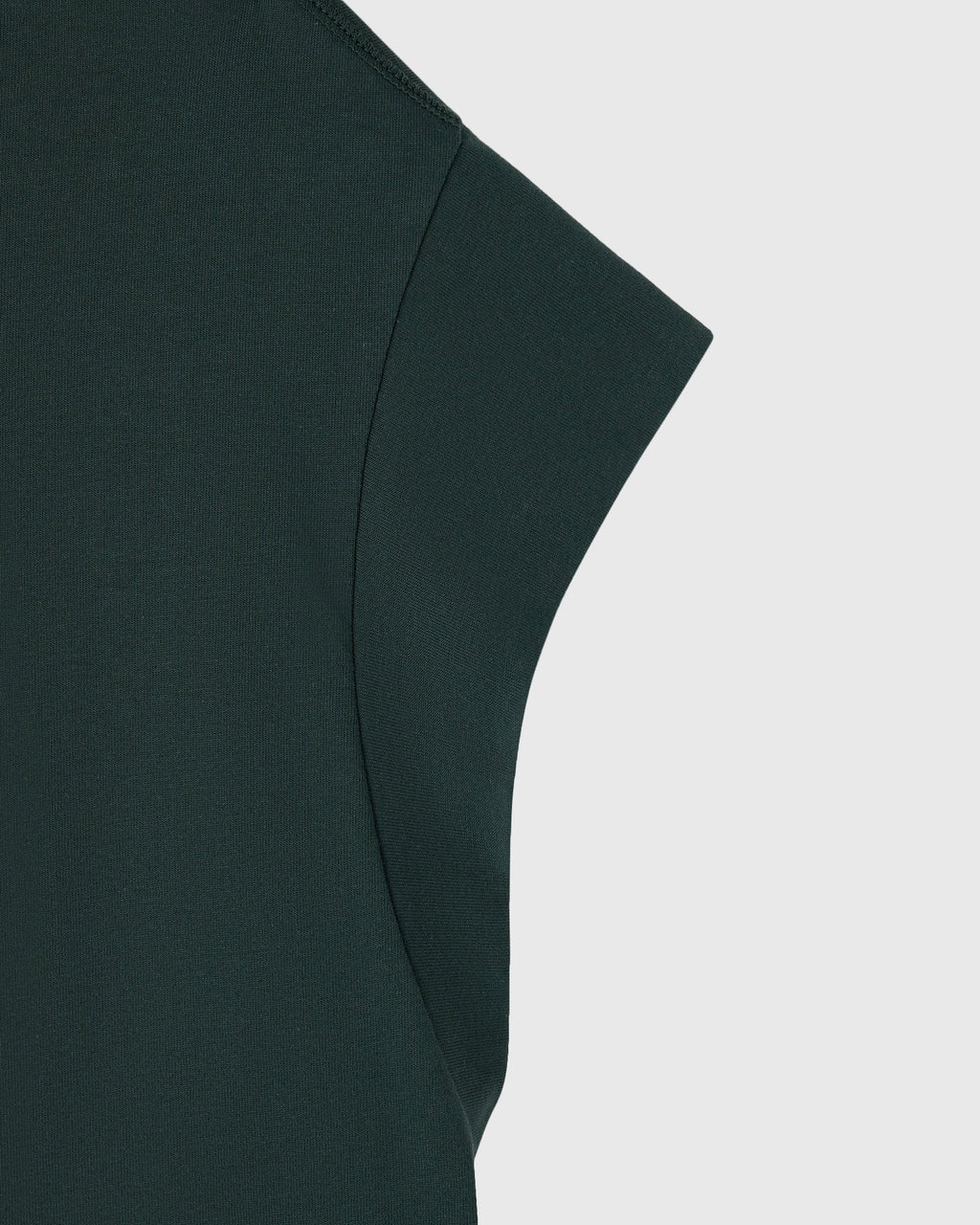 Runner Mesh Print Muscle Tee Midnight Green