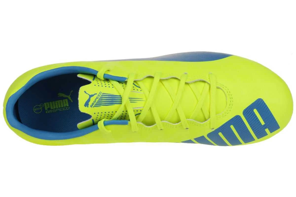 PUMA Evospeed 54 FG JR Safety Yellow
