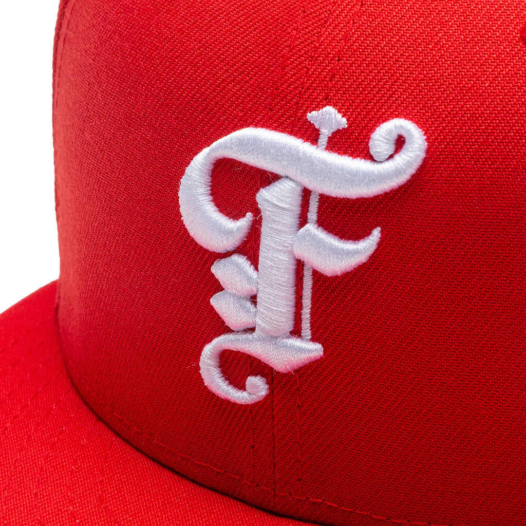 Feature x New Era Chinatown Chapter Fitted Cap Red