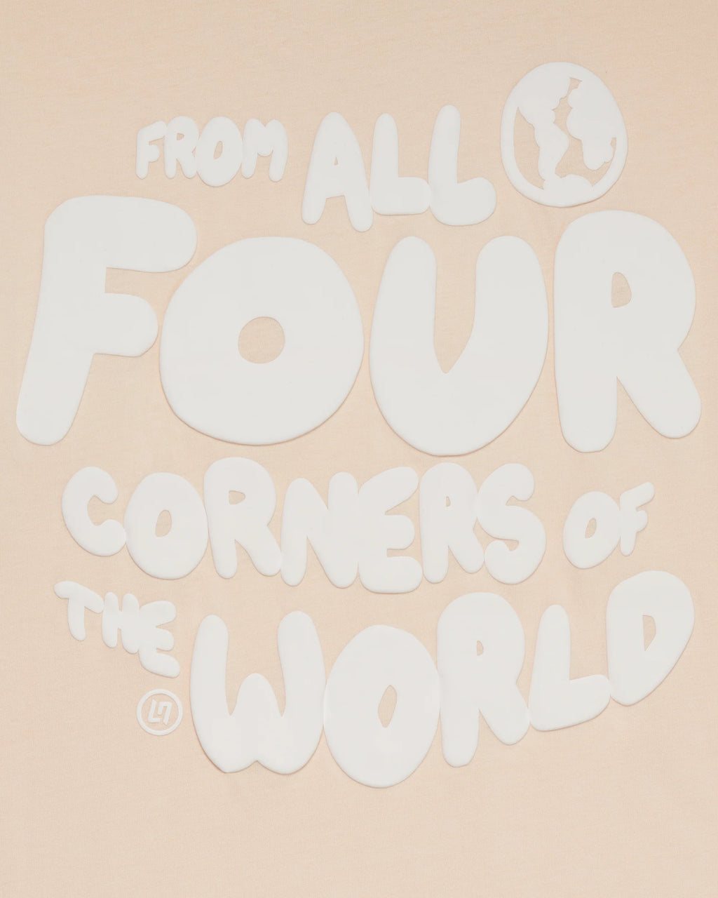 WORLDWIDE TEE PEACH