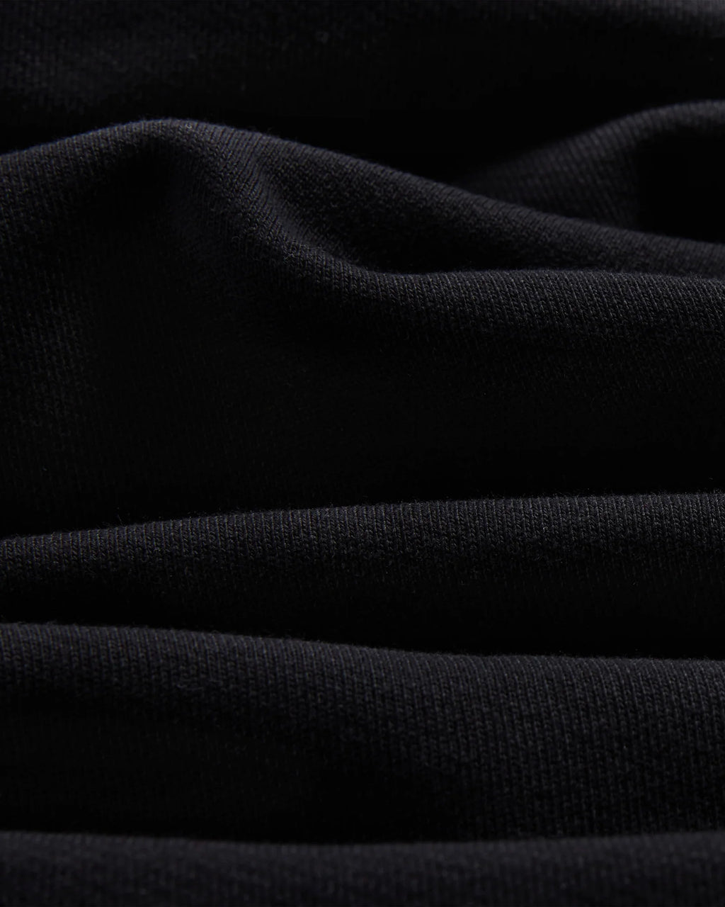 Classic Open Hem Sweatpant Black