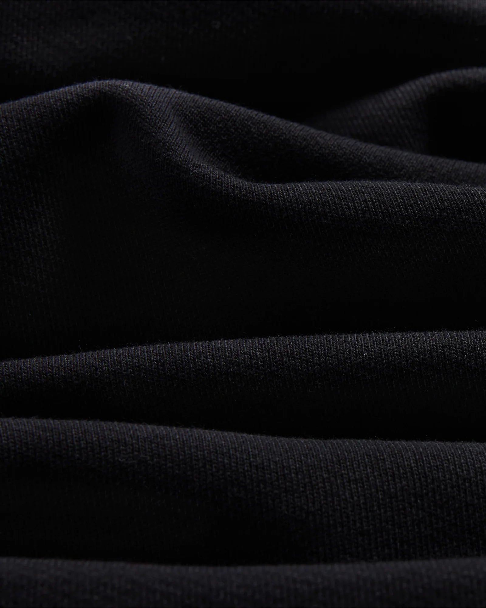 Classic Open Hem Sweatpant Black