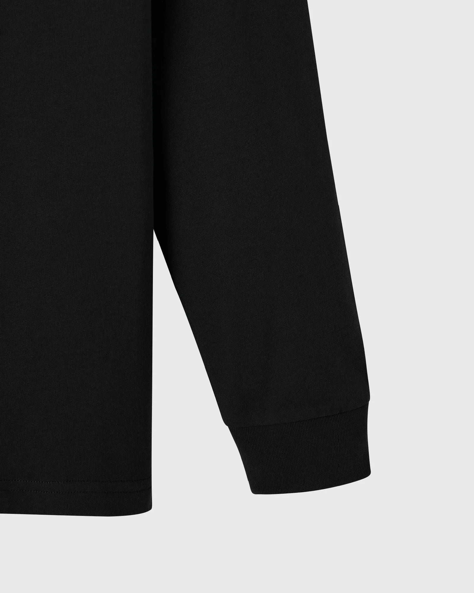 6 Gold Long Sleeve Tee Black