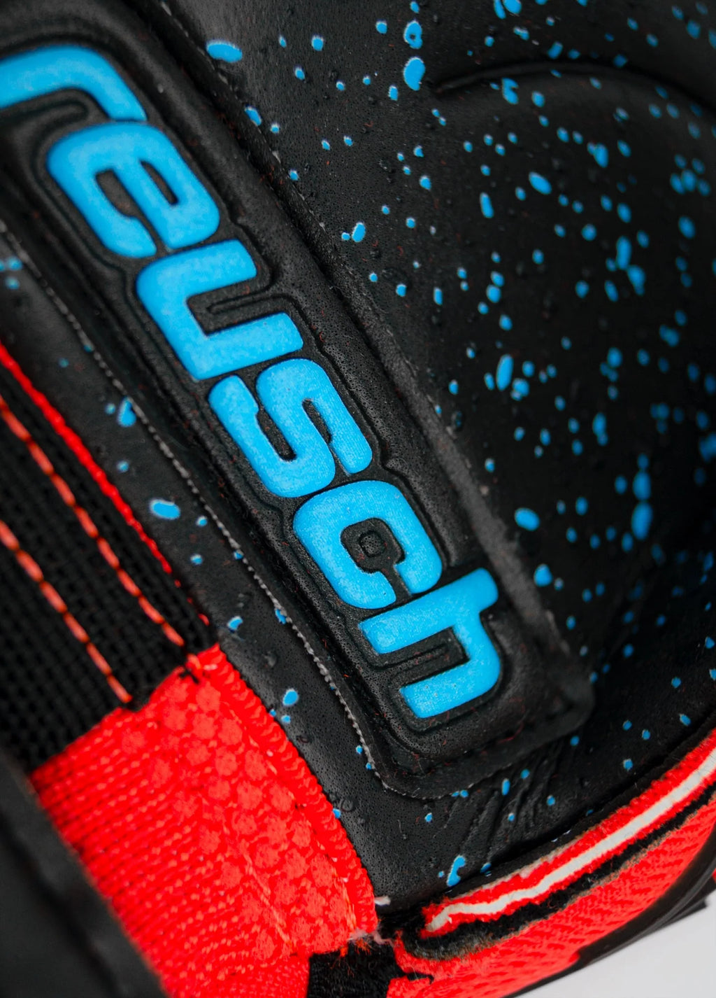 Reusch Attrakt Freegel Fusion Ortho Tec Goliator Goalkeeper Gloves Bright Red Blue Black