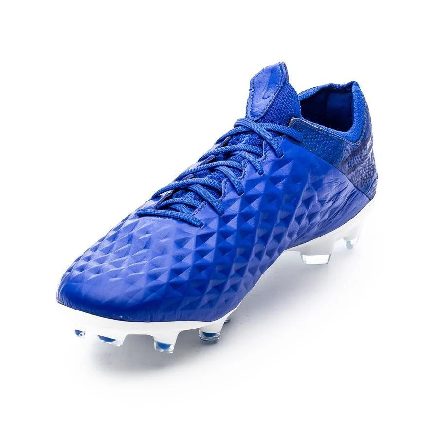 Nike Legend 8 Elite FG Firm Ground Soccer Cleats Hyper Royal White