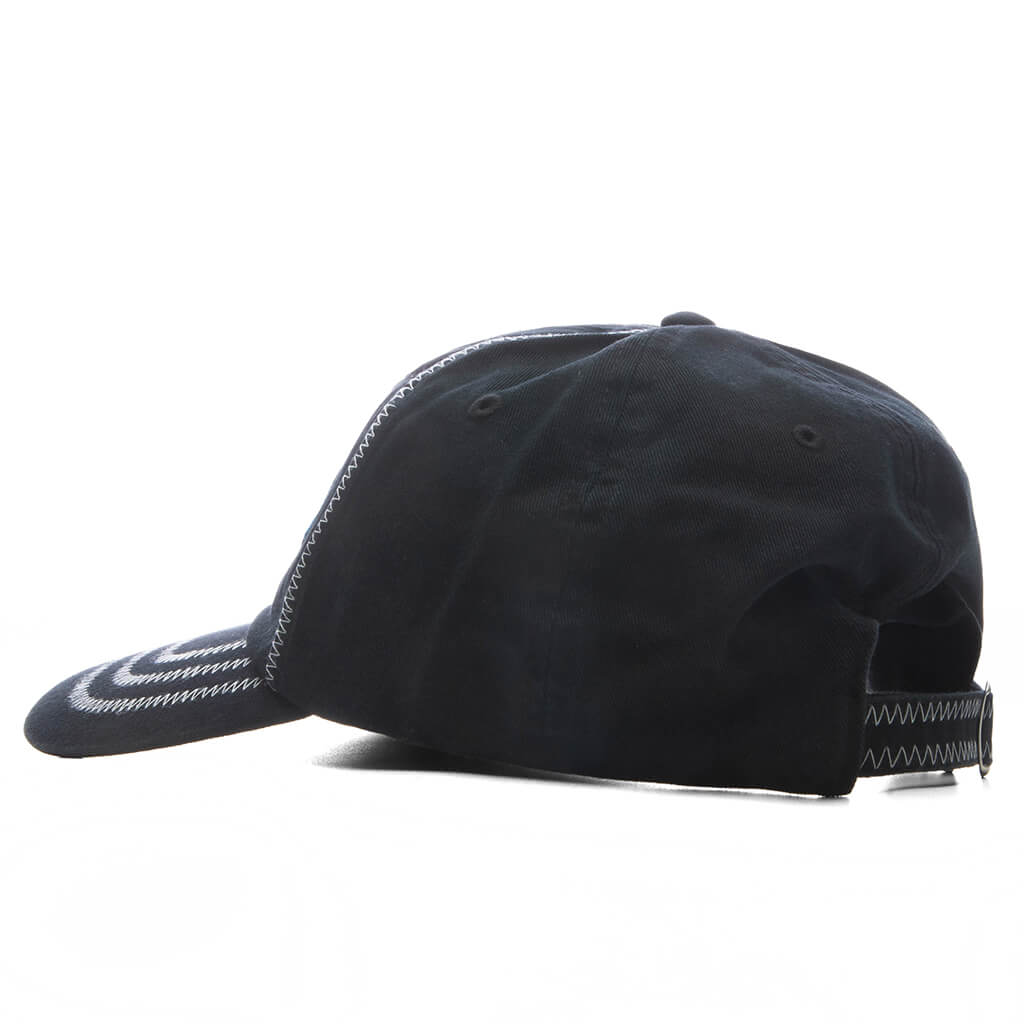 Oval Star Cap Black