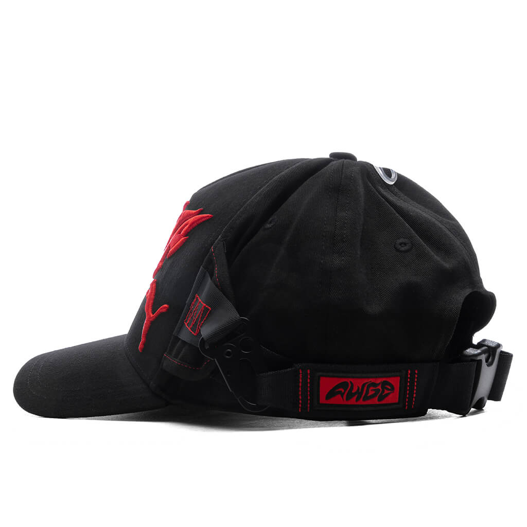 Puma x AAP Rocky Seatbelt Cap Black Fierce Red