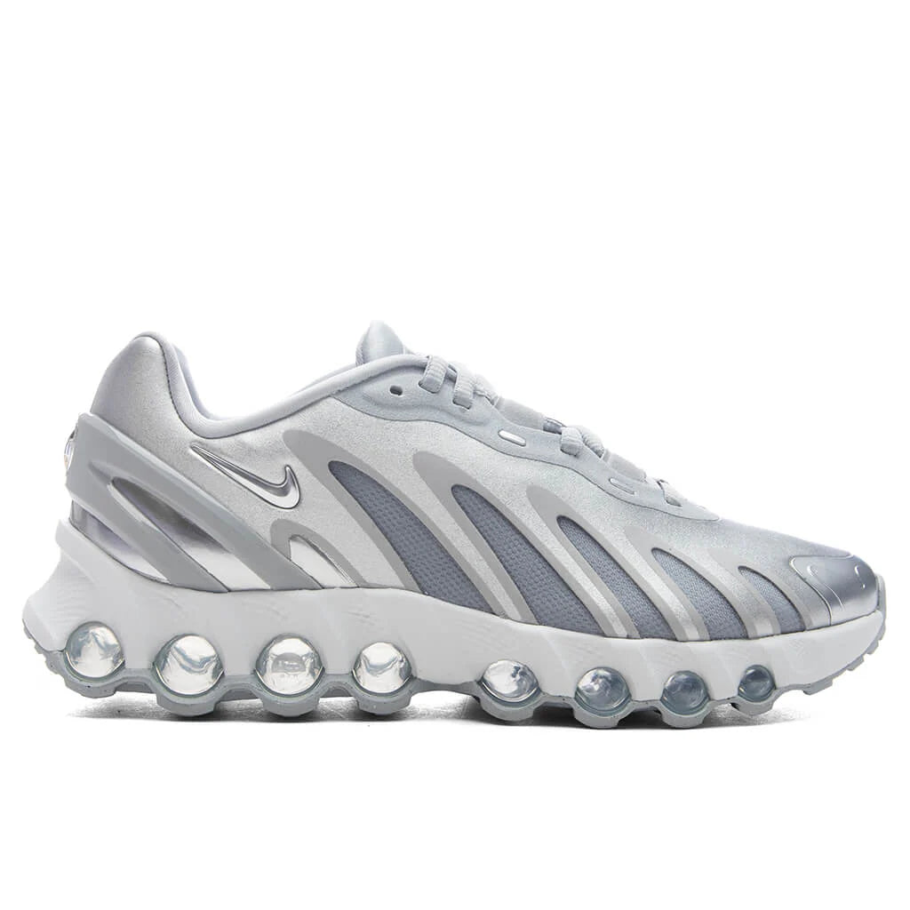 Womens Air Max DN8 Wolf Grey Metallic Silver Off White