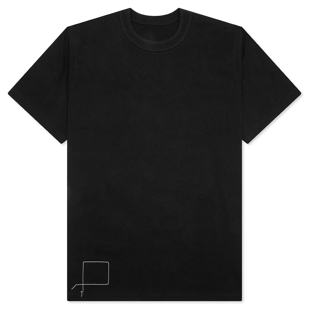 Sacai x WTAPS Print T Shirt Black