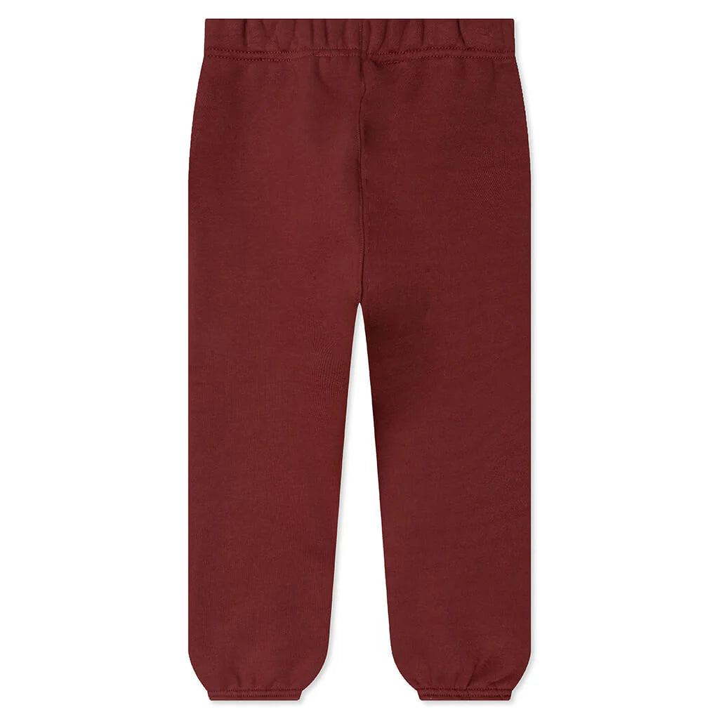 Kids Fleece Essential Sweatpant Crimson