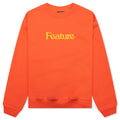 Kids Academy Crewneck Burnt Orange