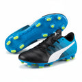 PUMA Evopower 43 FG J Youth Soccer Cleats Black White
