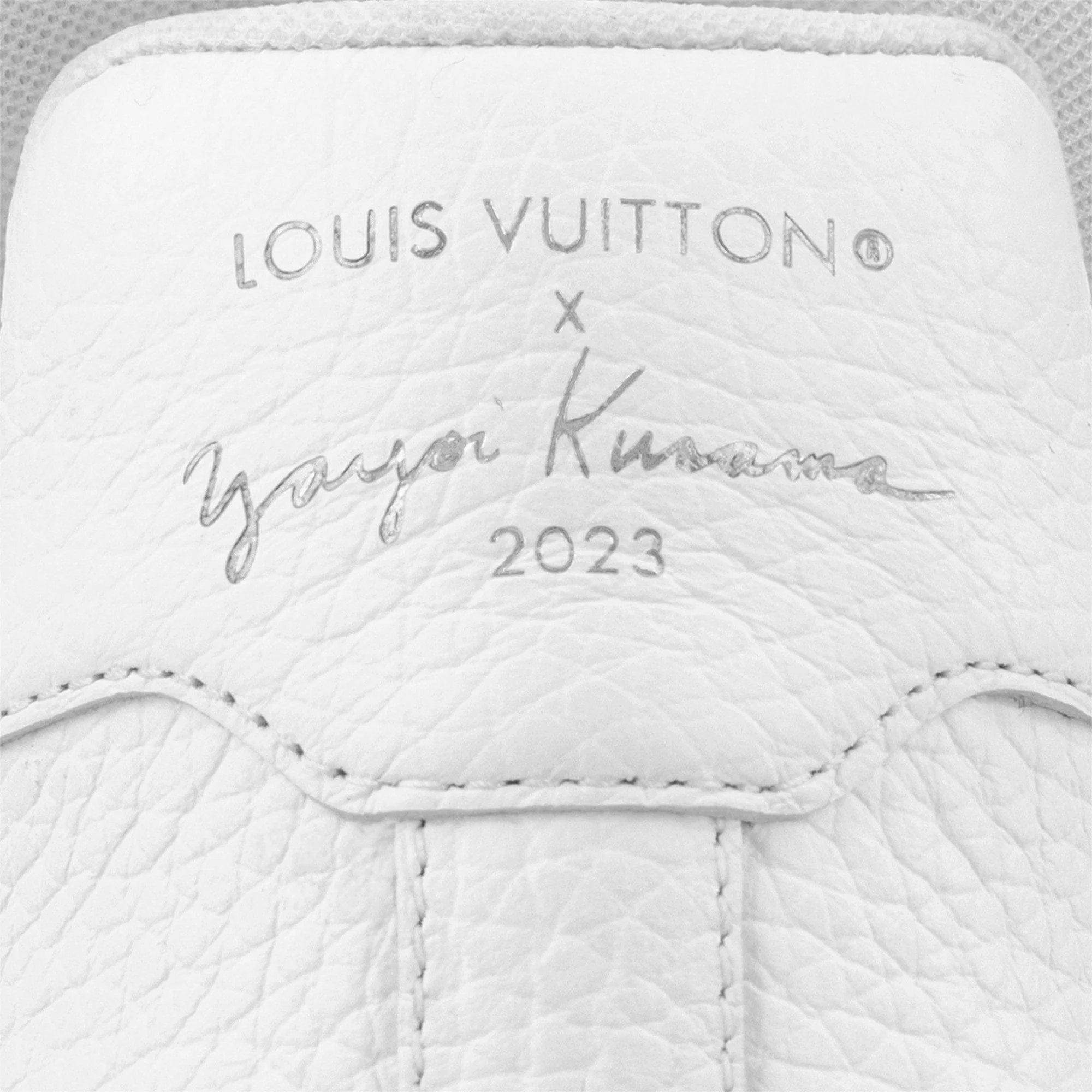 Louis Vuitton x Yayoi Kusama Trainer White Print