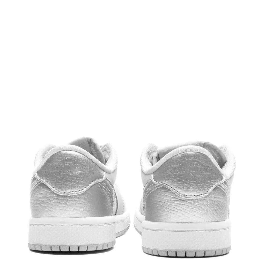 Air Jordan 1 Low OG Metallic Silver PS Neutral Grey Metallic Silver White
