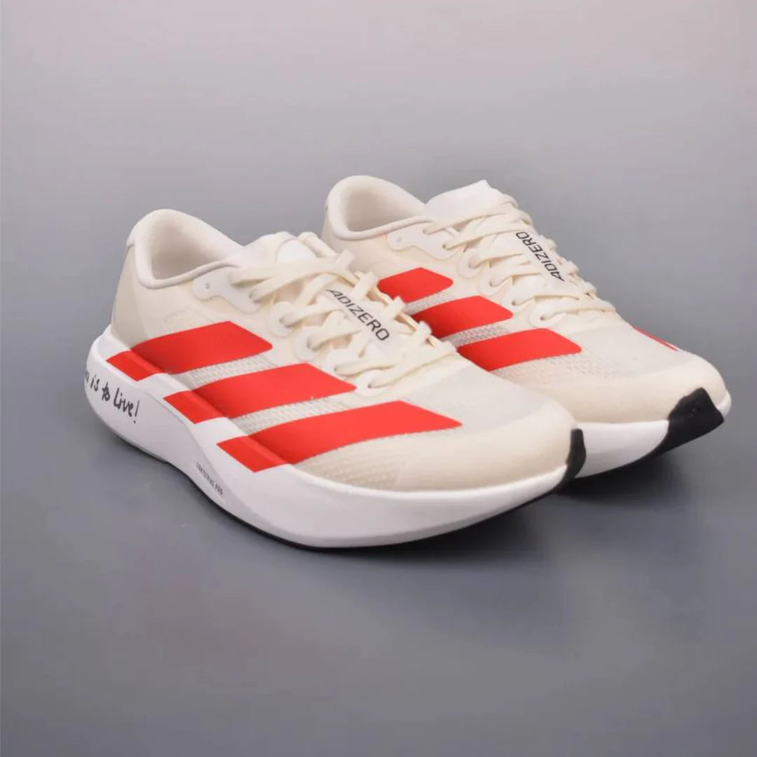 Tênis Adidas Adizero Evo SL Bege Vermelho