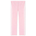 Womens Star Wide Leg Jogging Pant Rose Shadow White