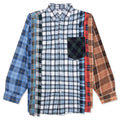7 Cuts Flannel Shirt Assorted