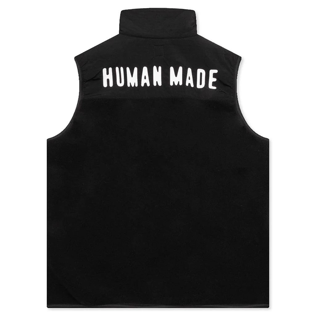Fleece Vest Black