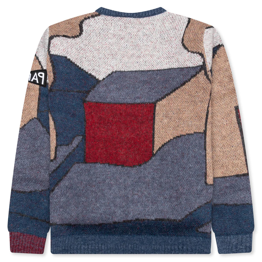 Your Street Knitted Pullover Blue