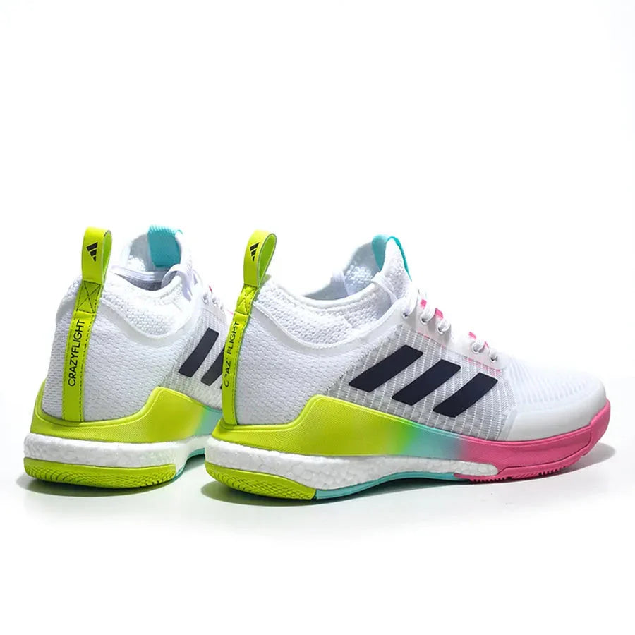 Tênis Adidas Crazyflight Mid Rosa