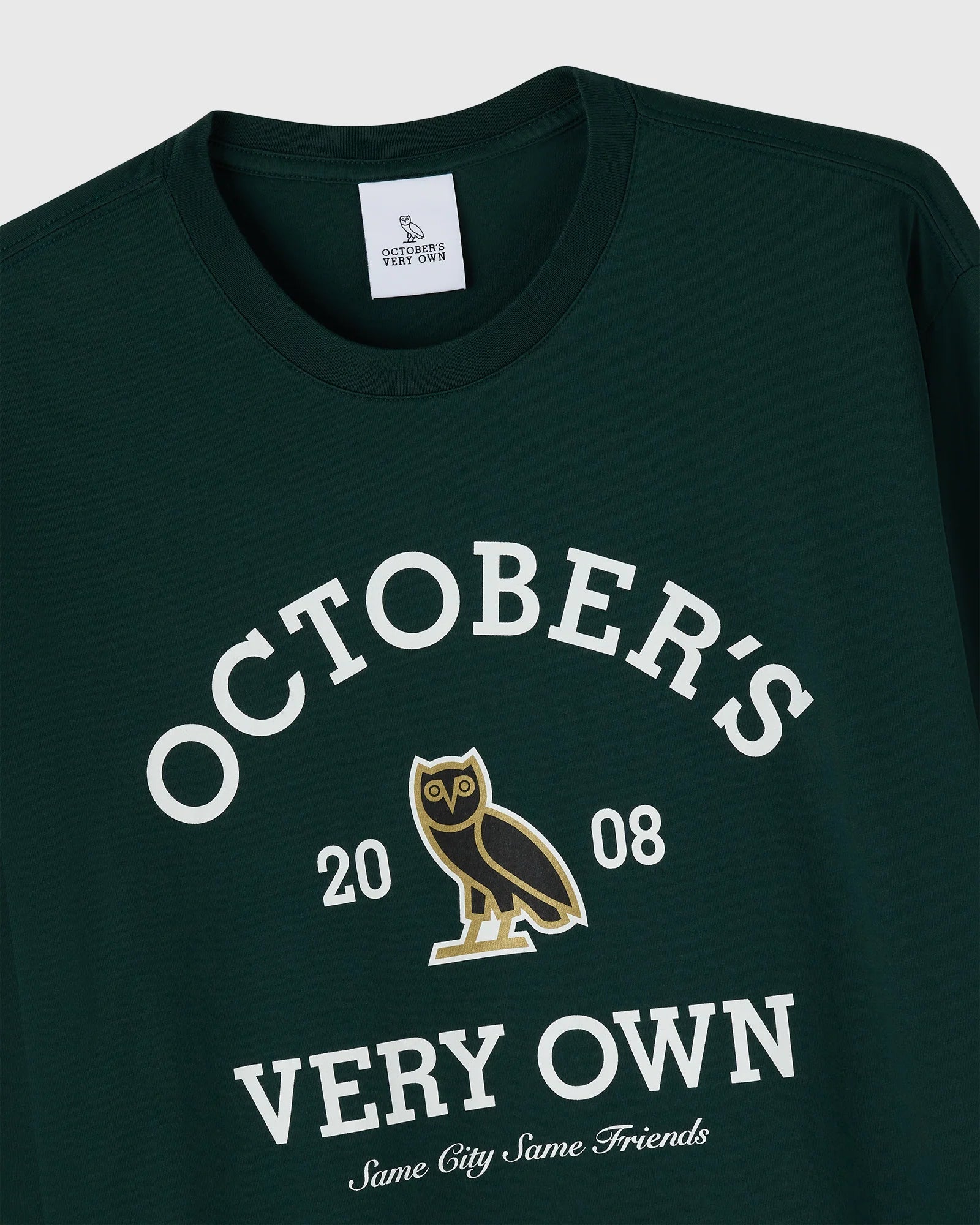 Collegiate Long Sleeve Tee Midnight Green