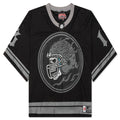 First Down Jersey Black Grey