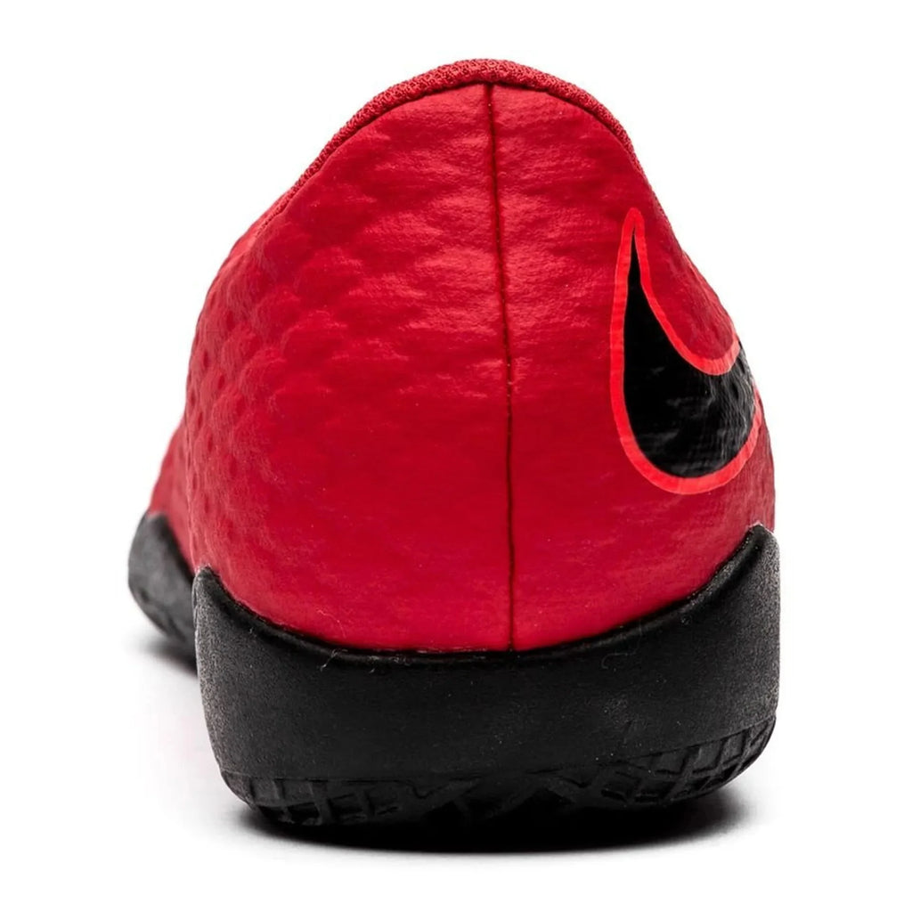 Nike Jr HypervenomX Phelon III IC Indoor Soccer Shoes Red Black