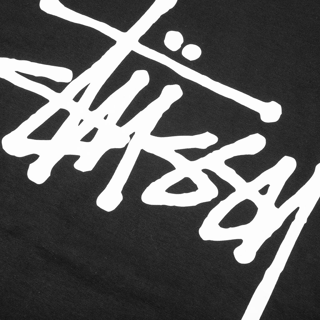 Basic Stussy L S Tee Black