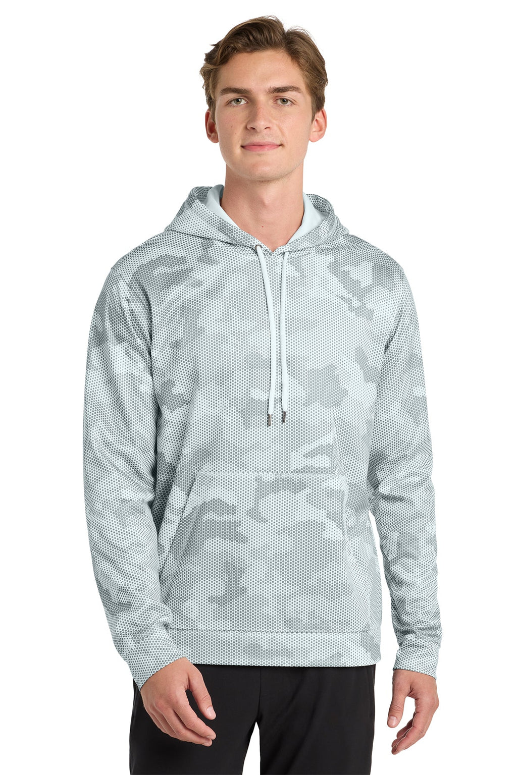 Sport Tek Sport Wick CamoHex Fleece Hooded Pullover