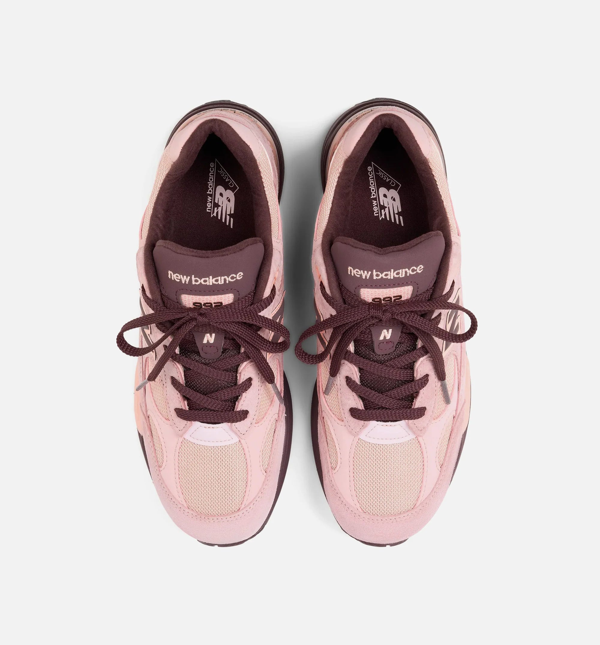 992 Pink Chalk Mens Lifestyle Shoe Pink Chalk Pink Lemonade Cherry Leather