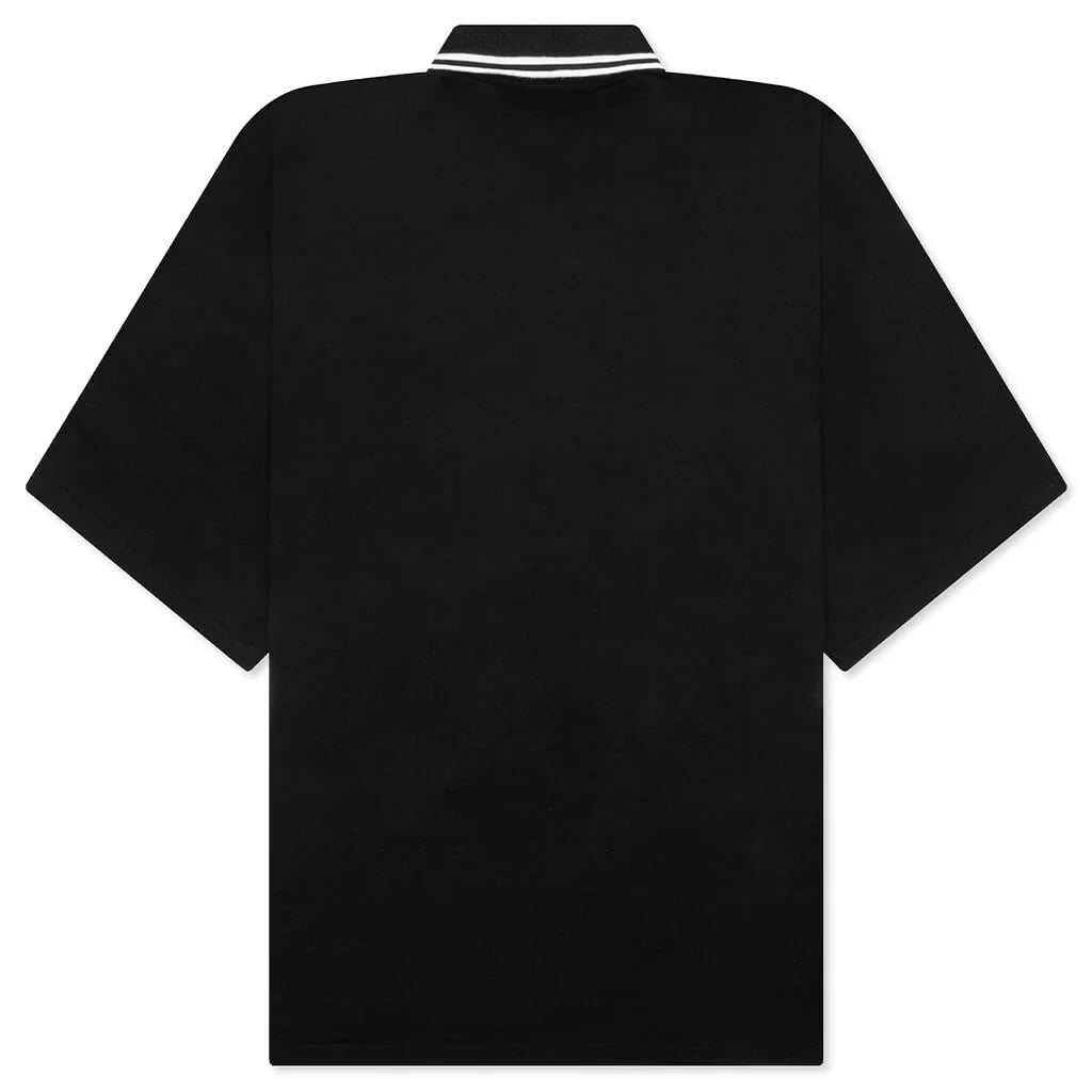 Pn Boxy Polo Black