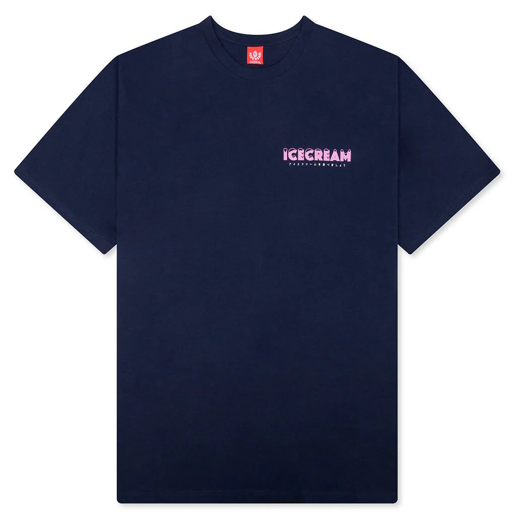 Menu S S Tee Black Iris