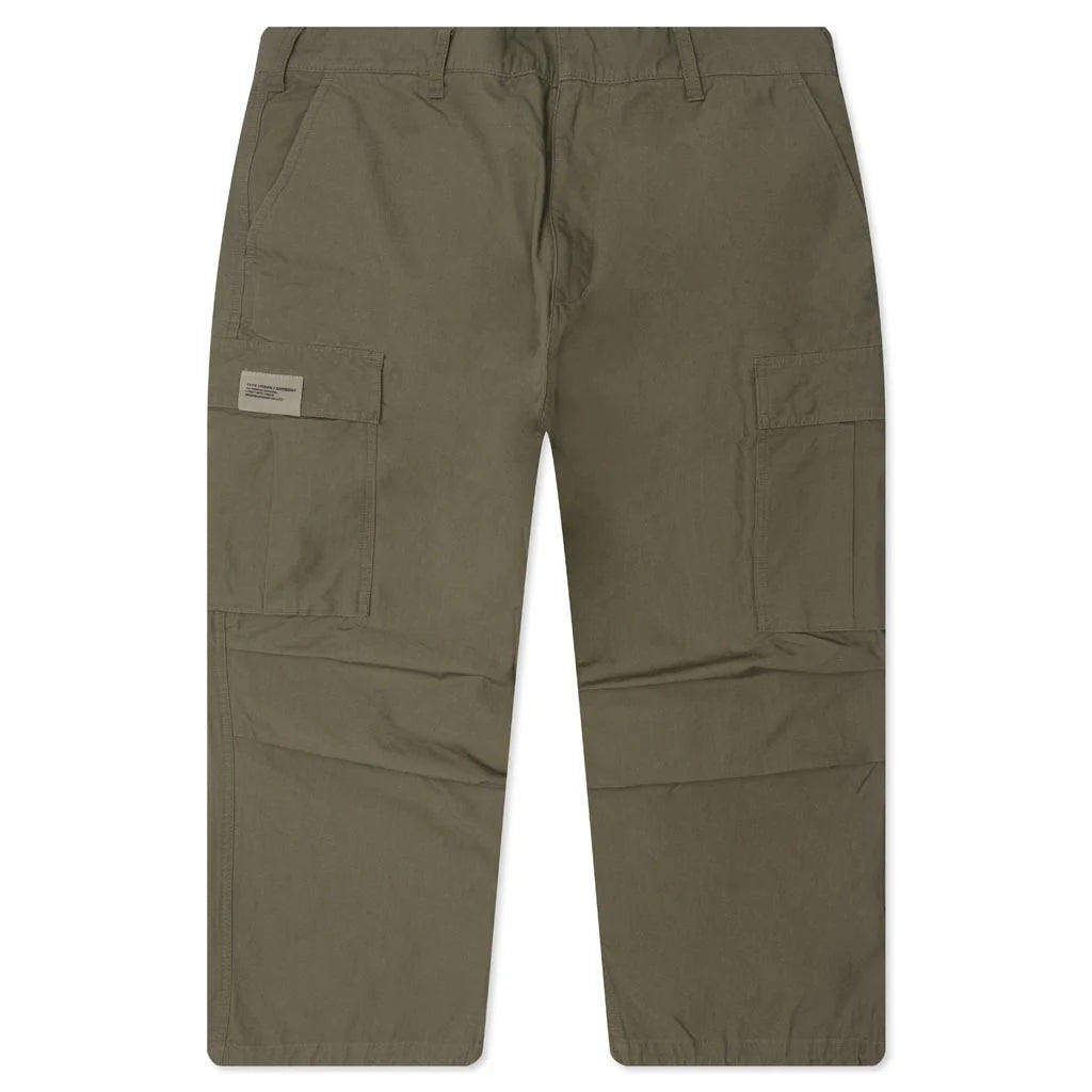 Wide Cargo Pants Olive Drab