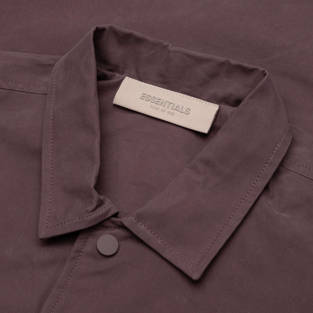 Kids Long Coat Plum