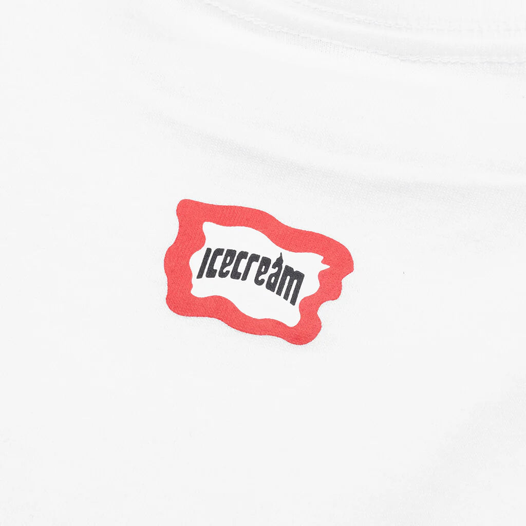 In The Sky With Diamonds S S Tee Bleach White