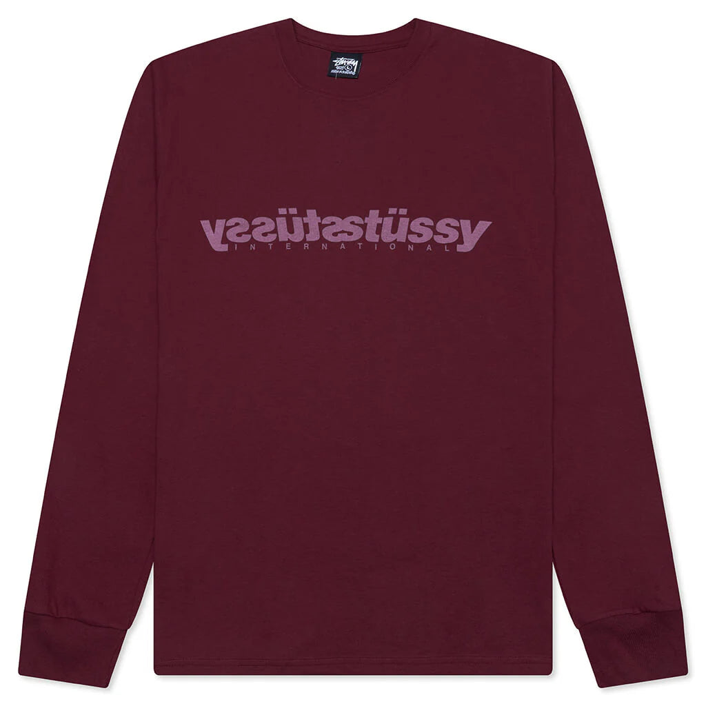 Mirror L S Tee Wine