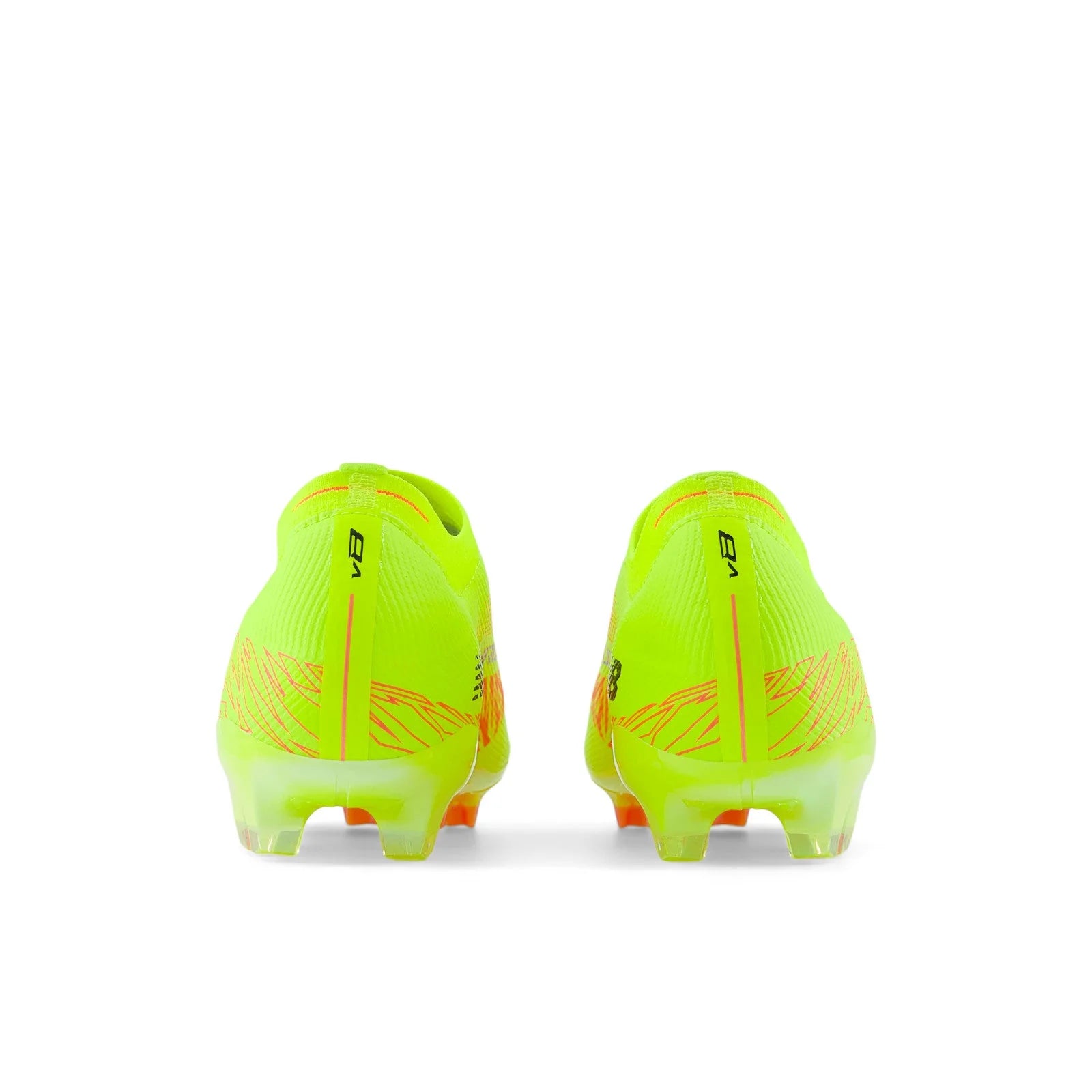 New Balance Furon V8 Elite FG Firm Ground Soccer Cleats Hi lite with Energy Red