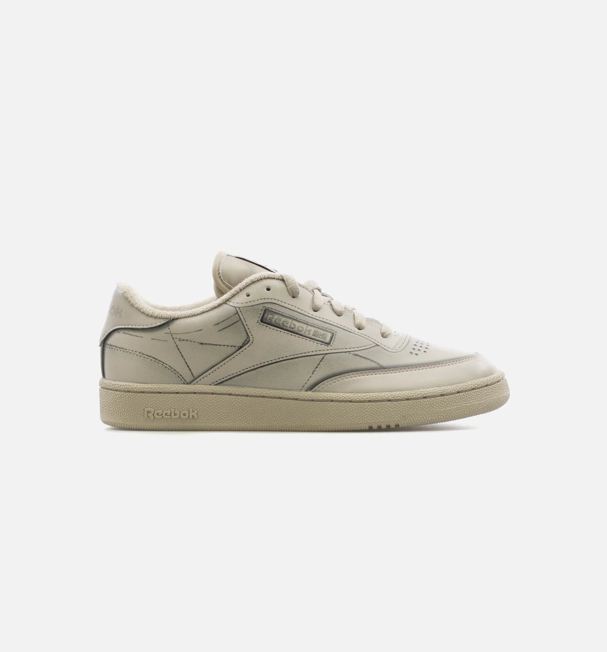 Maison Margiela Club C Trompe Mend Lifestyle Shoe Tan Tan