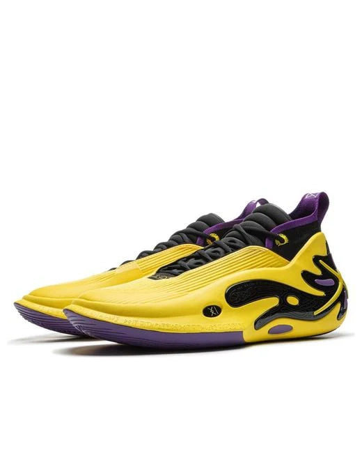 Tênis Li Ning Way of Wade 11 Purple Gold Dynasty