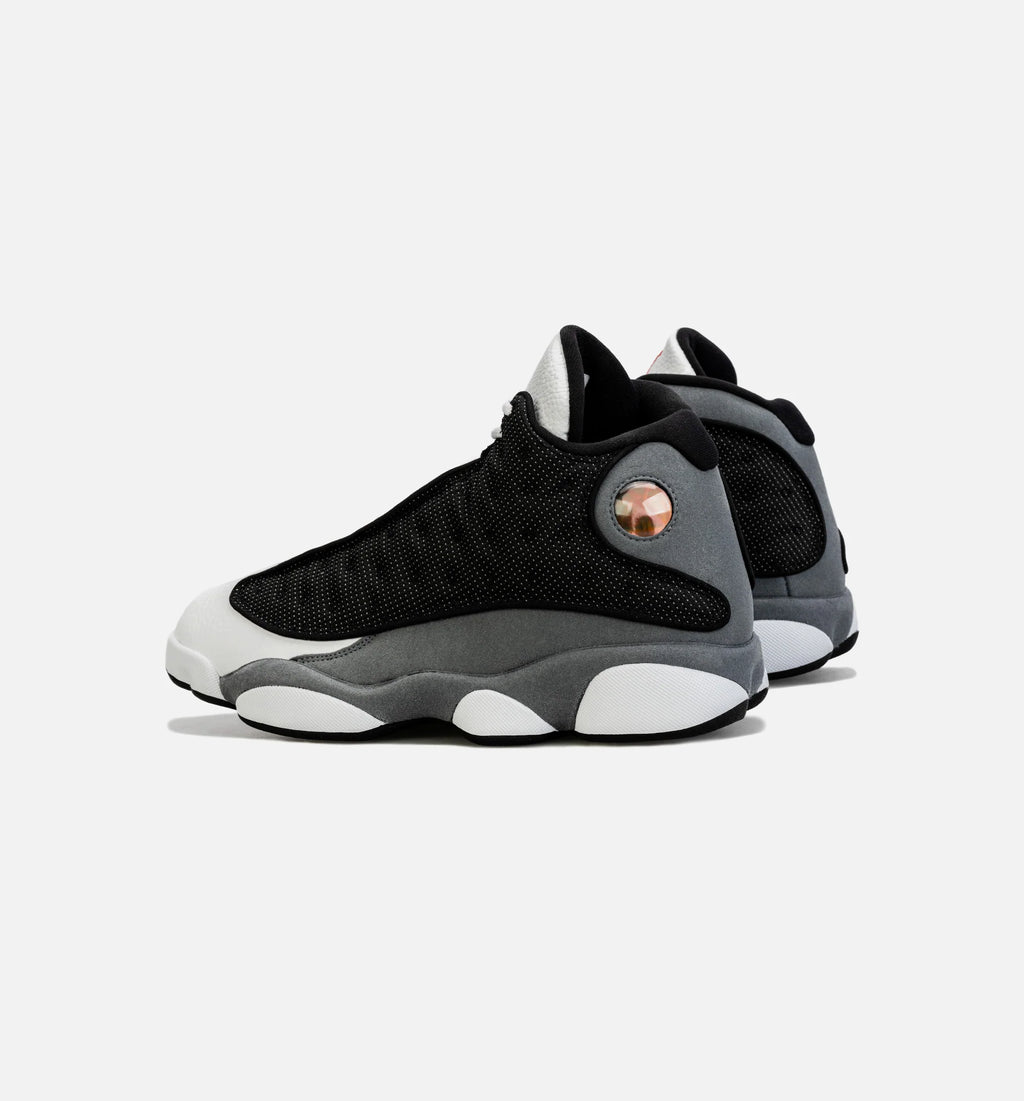 Air Jordan 13 Retro Black Flint Mens Lifestyle Shoe Black Grey