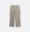 Washed Twill Indigo Mens Jean Taupe