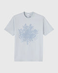 Digi Leaf Tee Kyanite Blue