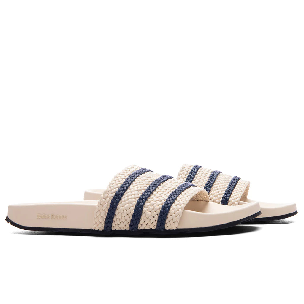 Adidas Originals x Wales Bonner Adilette Wonder White Night Indigo